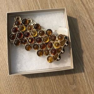 NWT Amber and Gold Banana Republic Bracelet